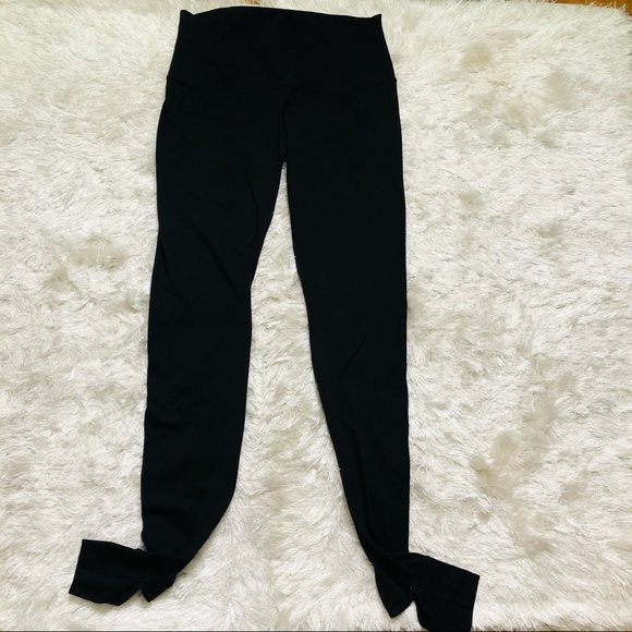 Lululemon Devi Yoga Stirrup Leggings size 10 euc - Picture 2 of 5